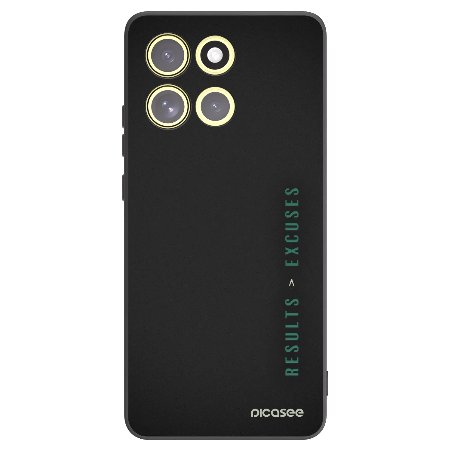 Silikónový čierny obal pre Motorola Moto G86 Power 5G - Results x Excuses