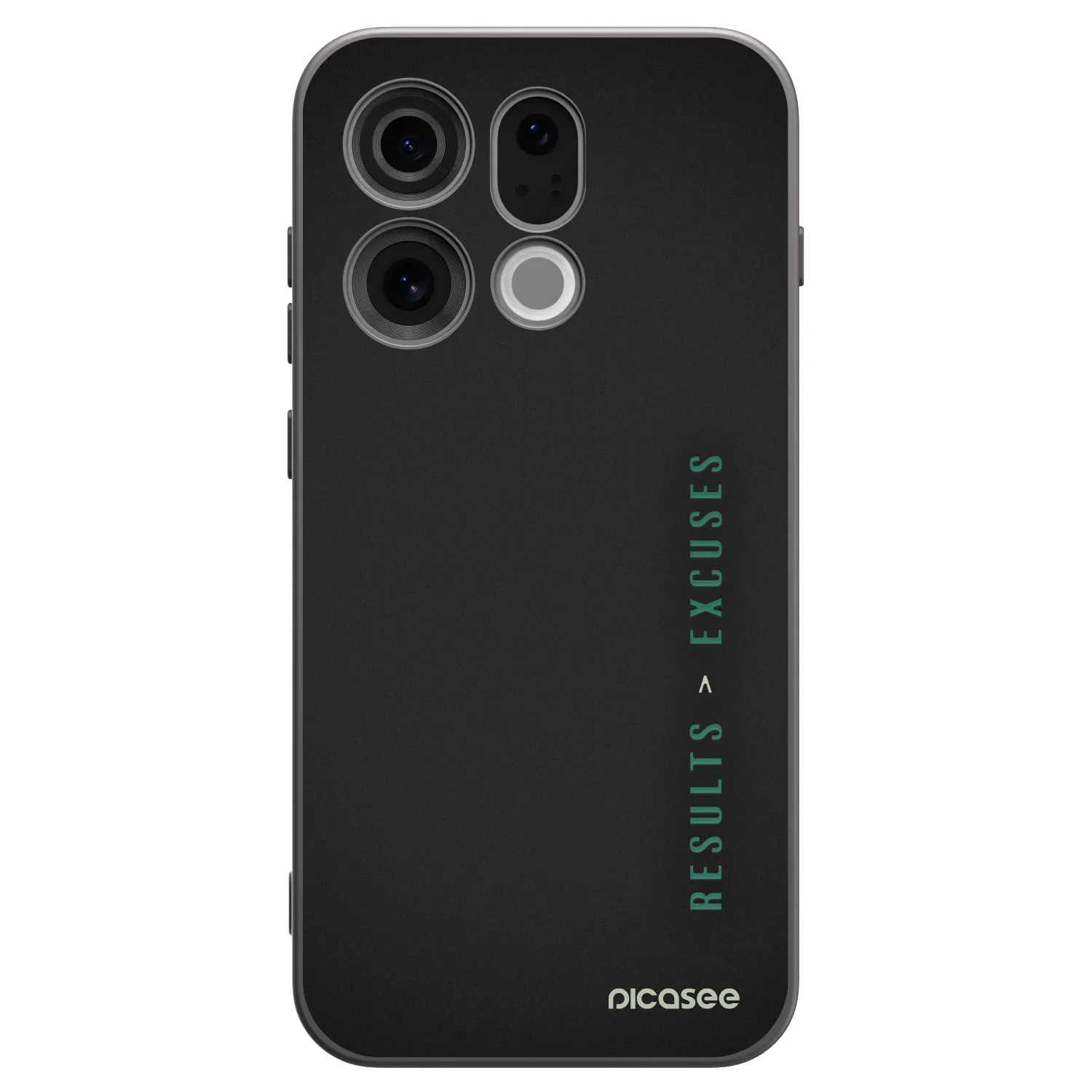 Picasee silikónový čierny obal pre OPPO Find X9 - Results x Excuses