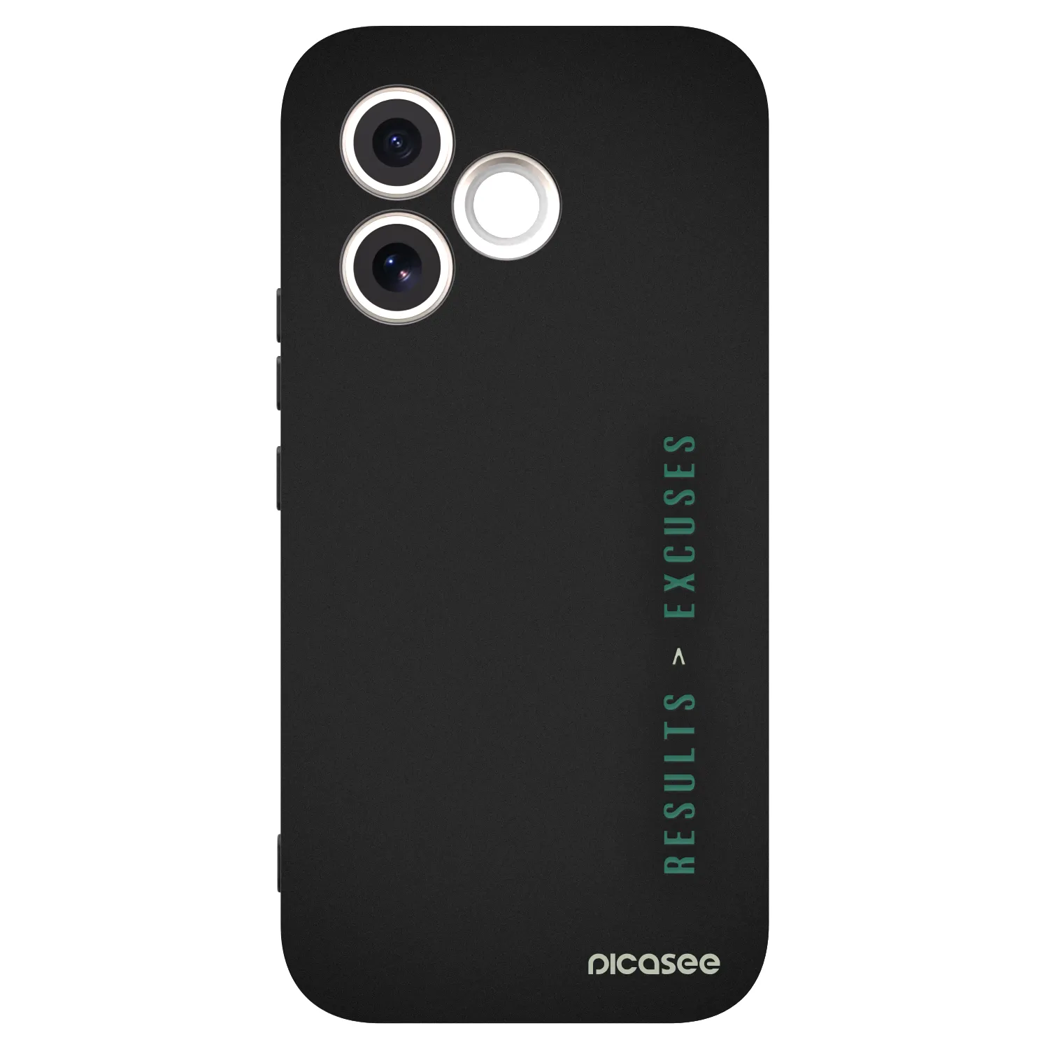Picasee silikónový čierny obal pre Honor 600 Lite - Results x Excuses