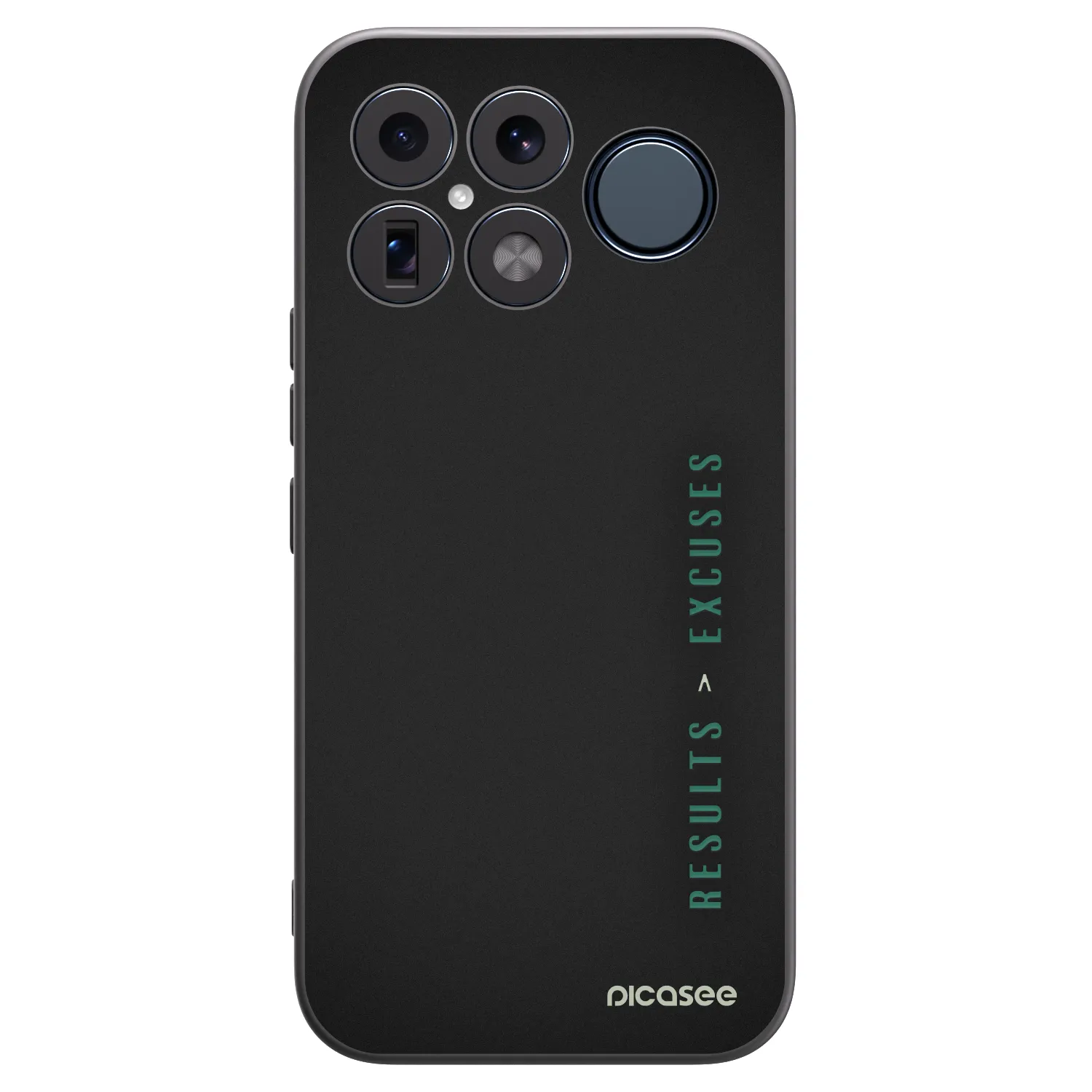Picasee silikónový čierny obal pre Xiaomi Poco F8 Ultra - Results x Excuses