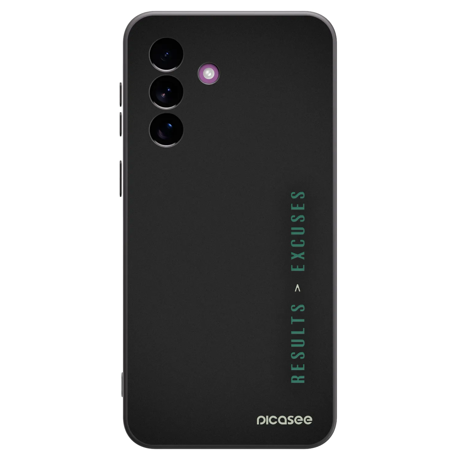 Picasee silikónový čierny obal pre Samsung Galaxy A37 - Results x Excuses