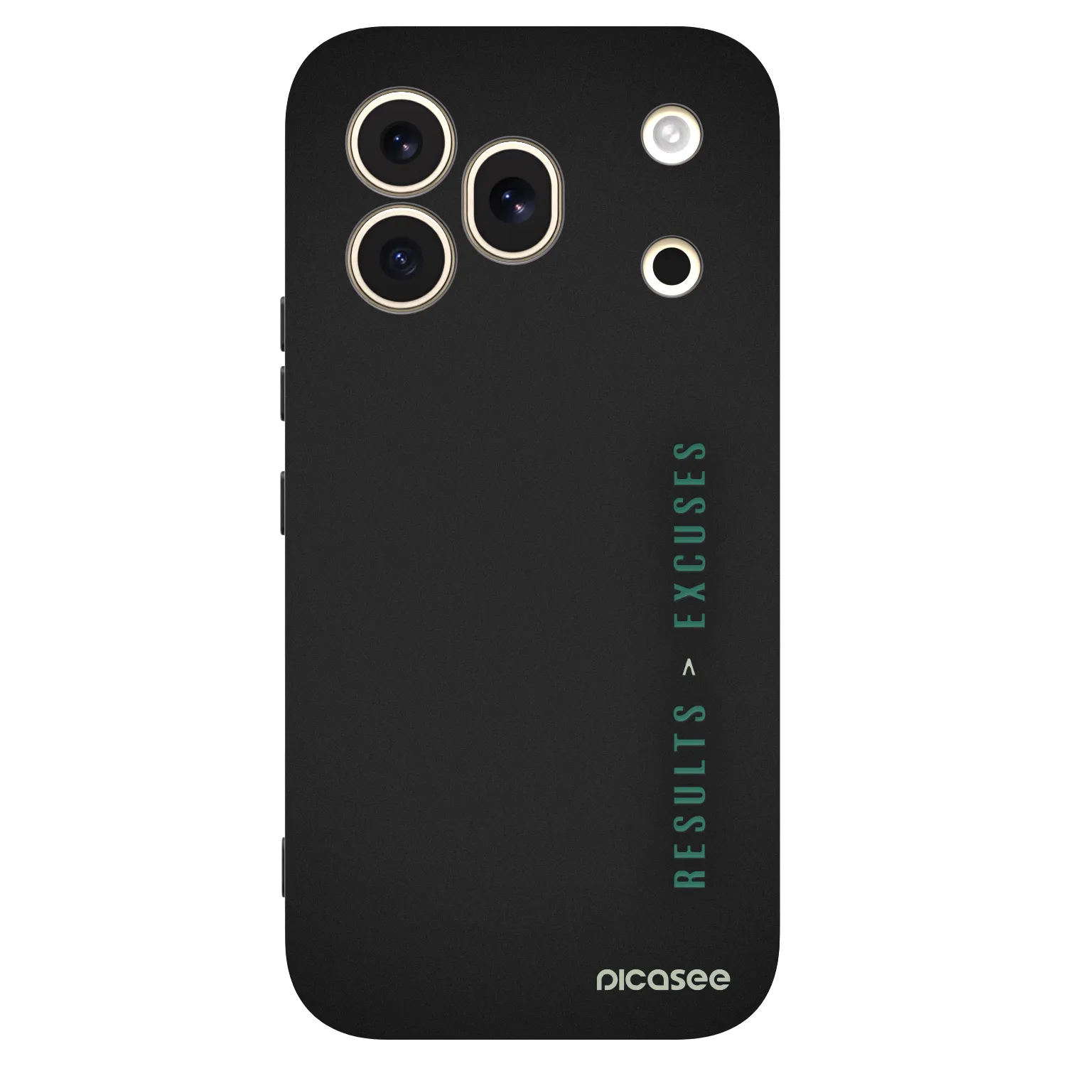 Picasee silikónový čierny obal pre Honor 600 Pro - Results x Excuses