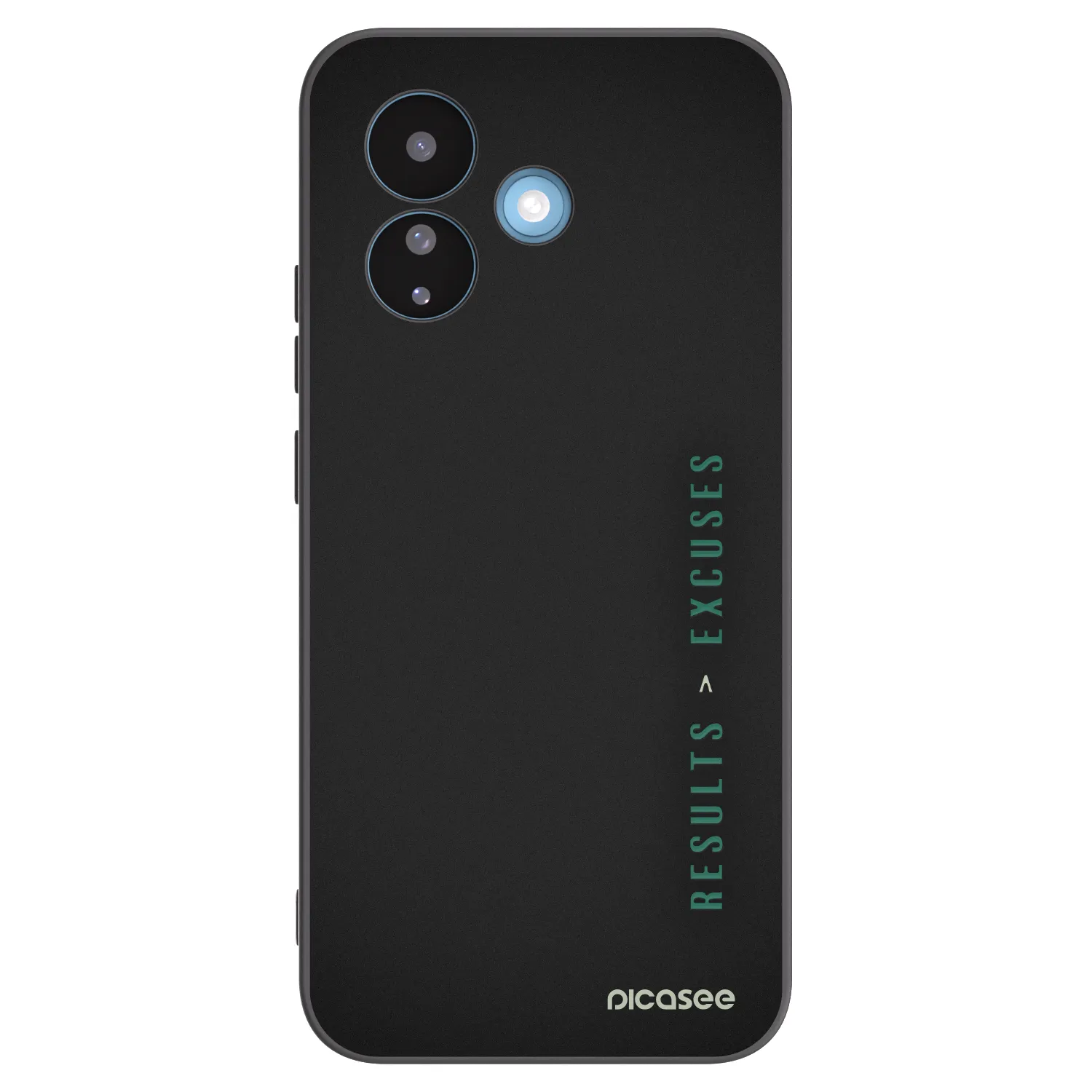 Picasee silikónový čierny obal pre Xiaomi Redmi Note 17 Pro 5G - Results x Excuses