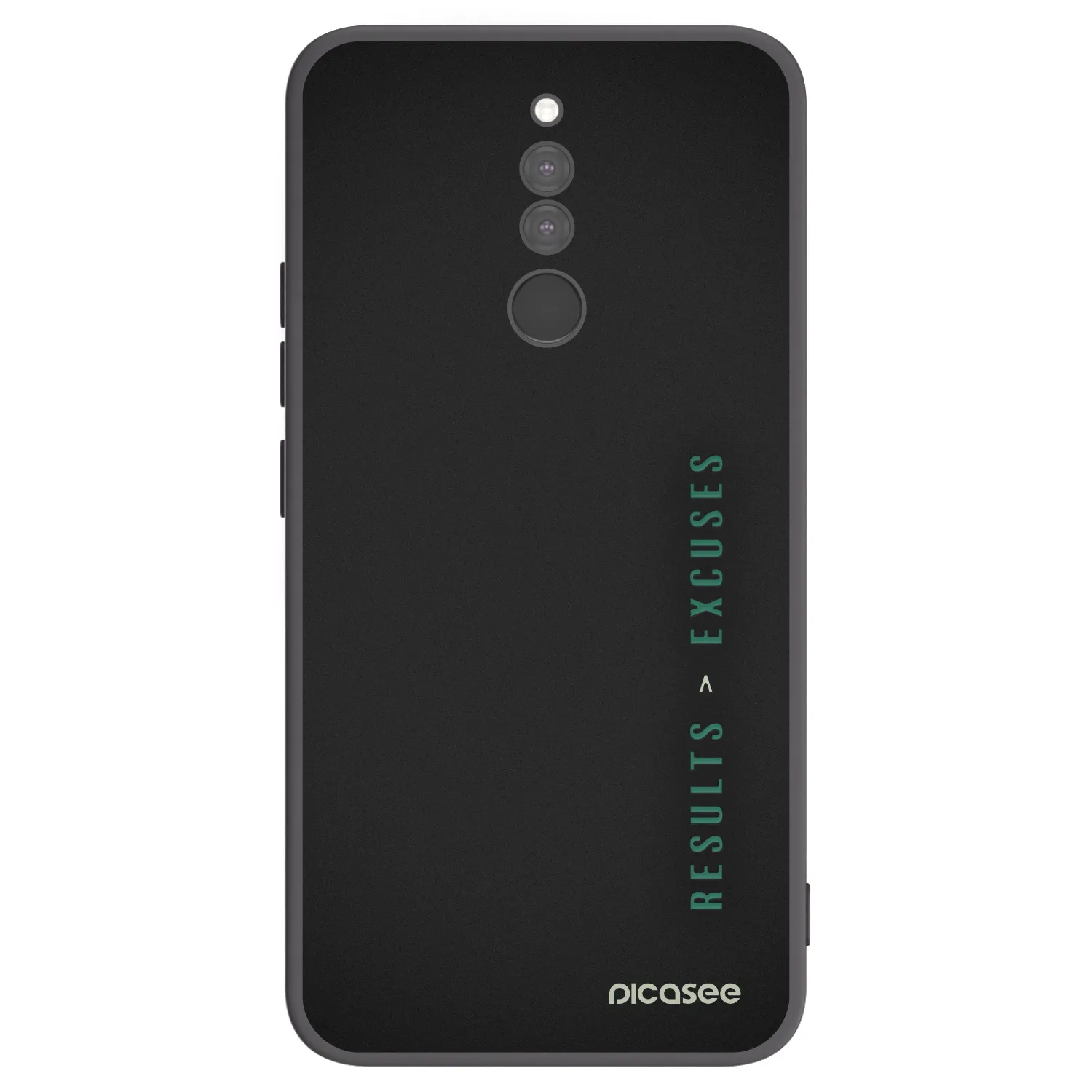 Picasee silikónový čierny obal pre Xiaomi Redmi 8 - Results x Excuses
