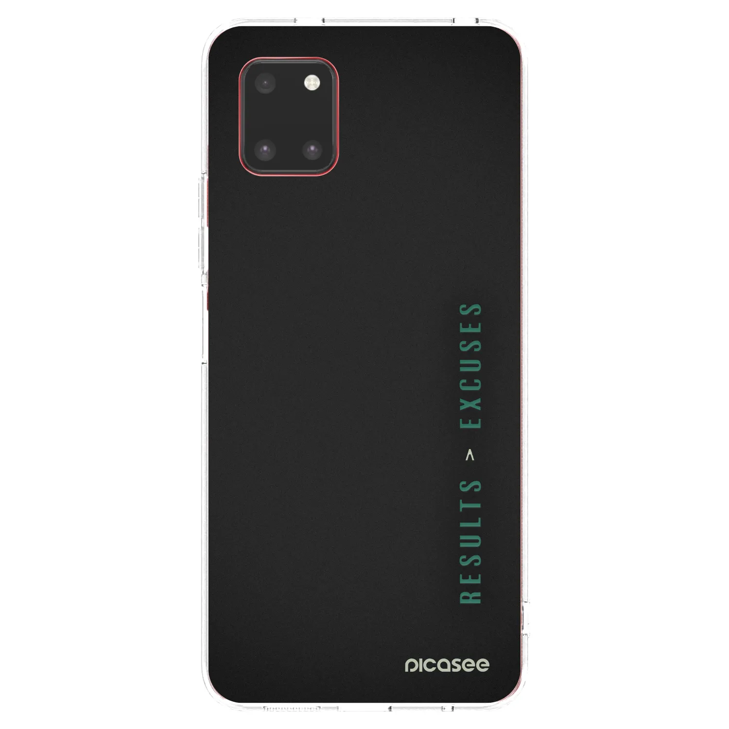 Picasee silikónový prehľadný obal pre Samsung Galaxy Note 10 Lite N770F - Results x Excuses