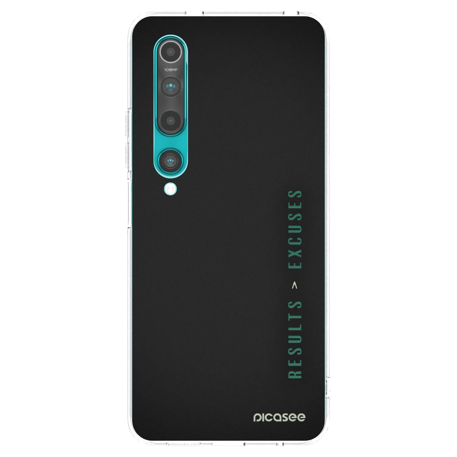 Silikónový prehľadný obal pre Xiaomi Mi 10 - Results x Excuses
