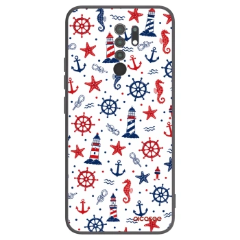 Picasee silikónový čierny obal pre Xiaomi Redmi 9 - Sailor Vibes