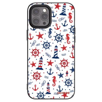 Picasee silikónový čierny obal pre Apple iPhone 12 Pro Max - Sailor Vibes