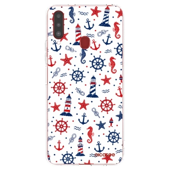 Picasee silikónový prehľadný obal pre Samsung Galaxy A20s - Sailor Vibes