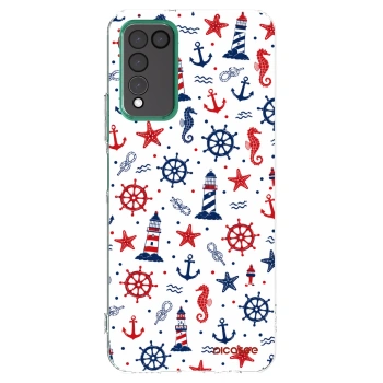 Picasee silikónový prehľadný obal pre Honor 10X Lite - Sailor Vibes