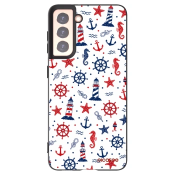 Picasee silikónový čierny obal pre Samsung Galaxy S21 5G G991B - Sailor Vibes