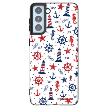 Picasee silikónový čierny obal pre Samsung Galaxy S21+ 5G G996F - Sailor Vibes