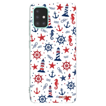 Picasee silikónový prehľadný obal pre Samsung Galaxy M31s - Sailor Vibes