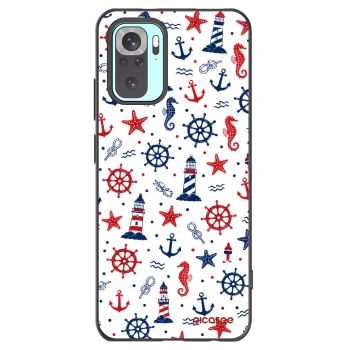 Picasee silikónový čierny obal pre Xiaomi Redmi Note 10 Pro - Sailor Vibes