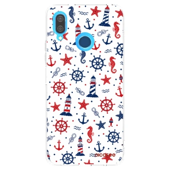 Picasee silikónový prehľadný obal pre Huawei P20 Lite - Sailor Vibes
