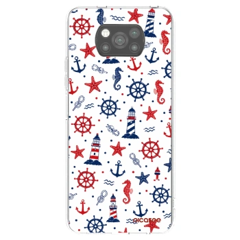 Picasee silikónový čierny obal pre Xiaomi Poco X3 Pro - Sailor Vibes