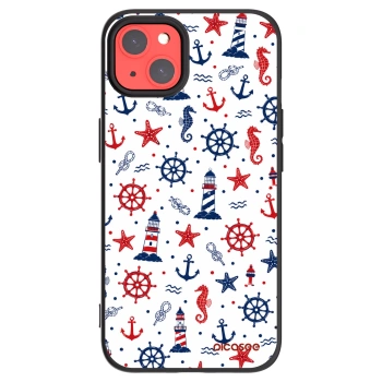 Picasee silikónový čierny obal pre Apple iPhone 13 - Sailor Vibes