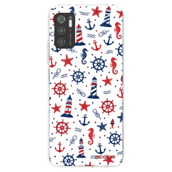Picasee silikónový prehľadný obal pre Xiaomi Poco M3 Pro 5G - Sailor Vibes