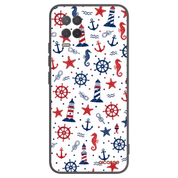 Picasee silikónový čierny obal pre Realme 8 5G - Sailor Vibes