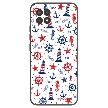 Picasee silikónový čierny obal pre Realme 8i - Sailor Vibes