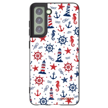 Picasee silikónový čierny obal pre Samsung Galaxy S21 FE 5G - Sailor Vibes