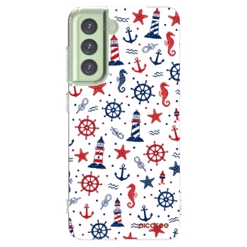 Picasee silikónový prehľadný obal pre Samsung Galaxy S21 FE 5G - Sailor Vibes