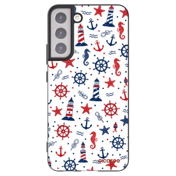 Picasee silikónový čierny obal pre Samsung Galaxy S22+ 5G - Sailor Vibes
