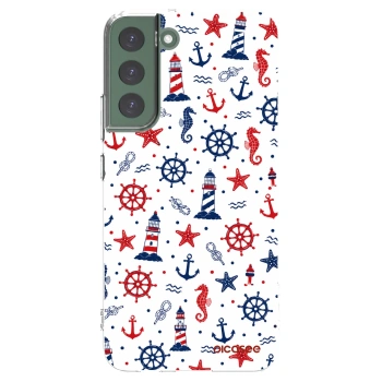 Picasee silikónový prehľadný obal pre Samsung Galaxy S22+ 5G - Sailor Vibes