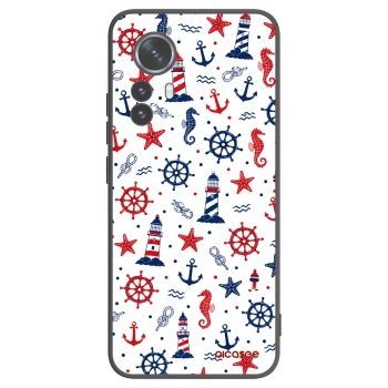 Picasee silikónový čierny obal pre Xiaomi 12 Pro - Sailor Vibes