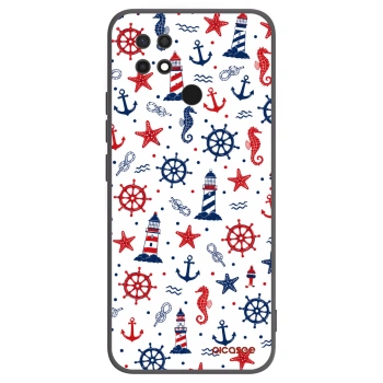 Picasee silikónový čierny obal pre Xiaomi Redmi 10C - Sailor Vibes