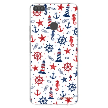 Picasee silikónový prehľadný obal pre Huawei P Smart - Sailor Vibes