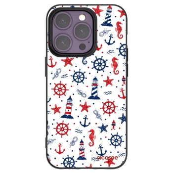 Picasee silikónový čierny obal pre Apple iPhone 14 Pro - Sailor Vibes