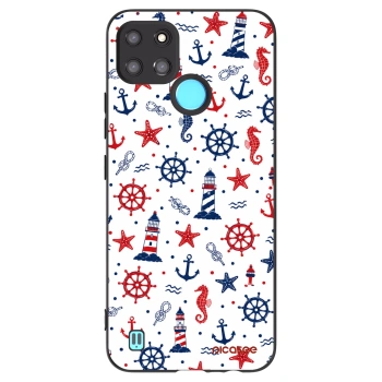 Picasee silikónový čierny obal pre Realme C21Y - Sailor Vibes