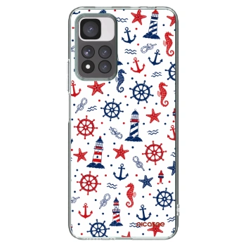 Picasee silikónový prehľadný obal pre Xiaomi Redmi Note 11 Pro+ 5G - Sailor Vibes