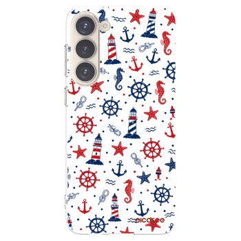 Picasee silikónový prehľadný obal pre Samsung Galaxy S23+ 5G - Sailor Vibes
