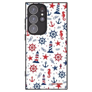 Picasee silikónový čierny obal pre Samsung Galaxy S23 Ultra 5G - Sailor Vibes