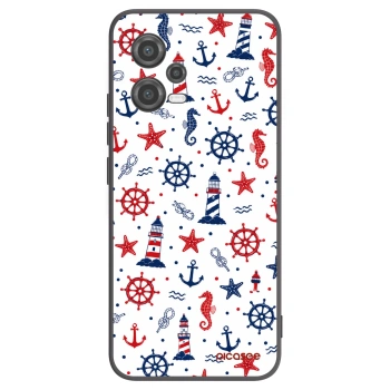 Picasee silikónový čierny obal pre Xiaomi Poco X5 - Sailor Vibes
