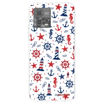 Picasee silikónový prehľadný obal pre Motorola Moto G72 - Sailor Vibes