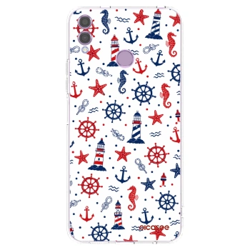 Picasee silikónový prehľadný obal pre Honor 8X - Sailor Vibes