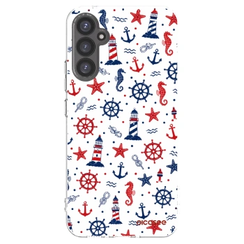 Picasee silikónový prehľadný obal pre Samsung Galaxy A34 5G A346B - Sailor Vibes