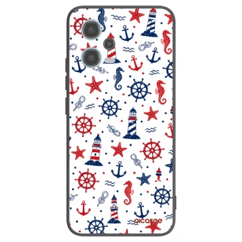 Picasee silikónový čierny obal pre Xiaomi Redmi Note 12 5G - Sailor Vibes