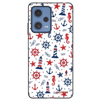 Picasee silikónový čierny obal pre Xiaomi Redmi Note 12 Pro 5G - Sailor Vibes