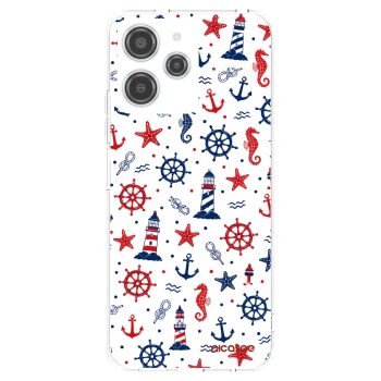 Picasee silikónový prehľadný obal pre Xiaomi Redmi 12 4G - Sailor Vibes
