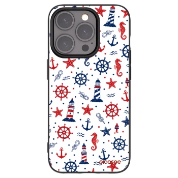 Picasee silikónový čierny obal pre Apple iPhone 15 Pro - Sailor Vibes