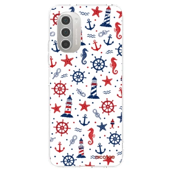 Picasee silikónový prehľadný obal pre Motorola Moto G51 - Sailor Vibes