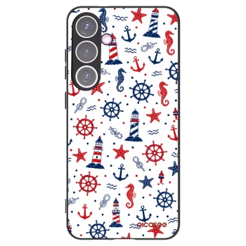 Picasee silikónový čierny obal pre Samsung Galaxy S24+ S926B 5G - Sailor Vibes