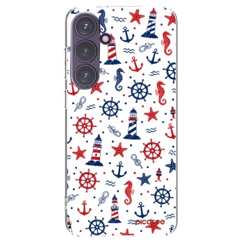 Picasee silikónový prehľadný obal pre Samsung Galaxy S24+ S926B 5G - Sailor Vibes