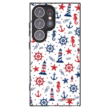 Picasee silikónový čierny obal pre Samsung Galaxy S24 Ultra S928B 5G - Sailor Vibes