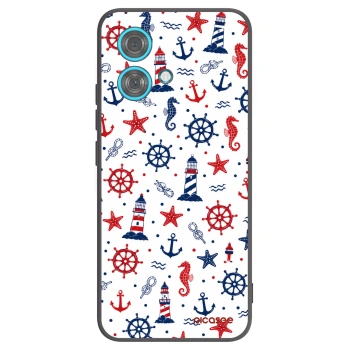 Picasee silikónový čierny obal pre Motorola Edge 40 Neo - Sailor Vibes
