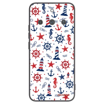 Picasee silikónový čierny obal pre Realme 11 Pro+ - Sailor Vibes